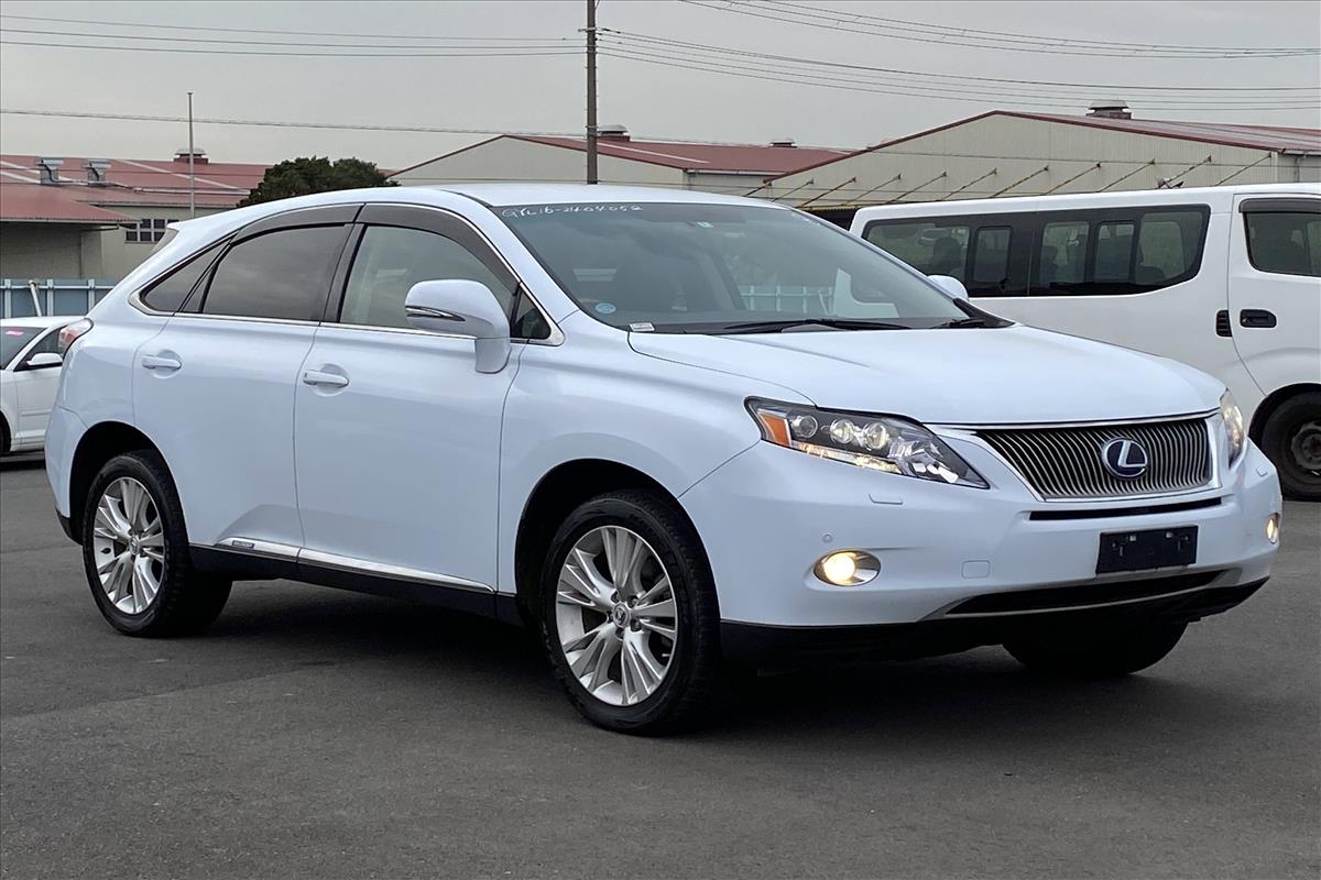 2012 LEXUS RX450H Checklist